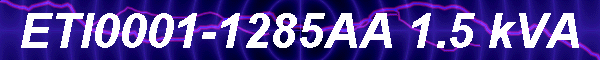 ETI0001-1285AA 1.5 kVA