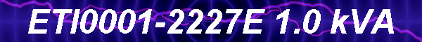 ETI0001-2227E 1.0 kVA
