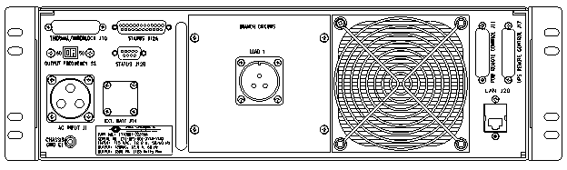P/N: ETI0001-2227AA Rugged MilSpec UPS Standard Rear Panel Layout 