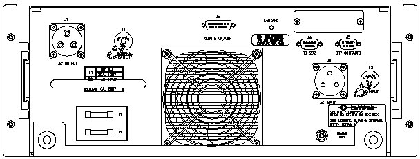 ETI0001-2238 Rugged UPS Standard Rear Panel Layout